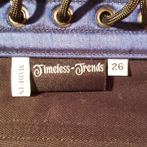 BEAUTIFUL BLUE TIMELESS TRENDS CORSET - Picture 5 of 5
